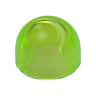 Dome 1 × 1 × 2/3 Trans-Bright Green