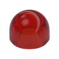 Dome 1 × 1 × 2/3 Trans-Red