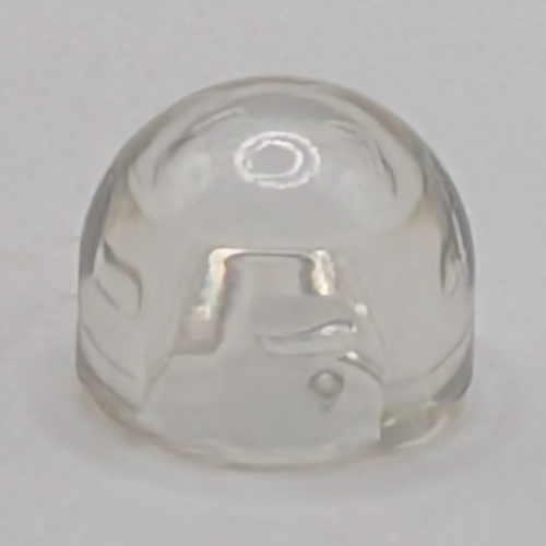 Dome 1 × 1 × 2/3 Trans-Clear
