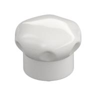 Headwear Accessory Hat with Small Pin, Chef's Hat Weiß