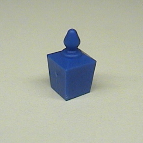 Belville / Scala, Equipment, Bottle Perfume with Square Base Blue