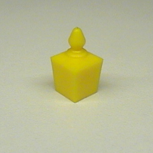 Belville / Scala, Equipment, Bottle Perfume with Square Base Yellow