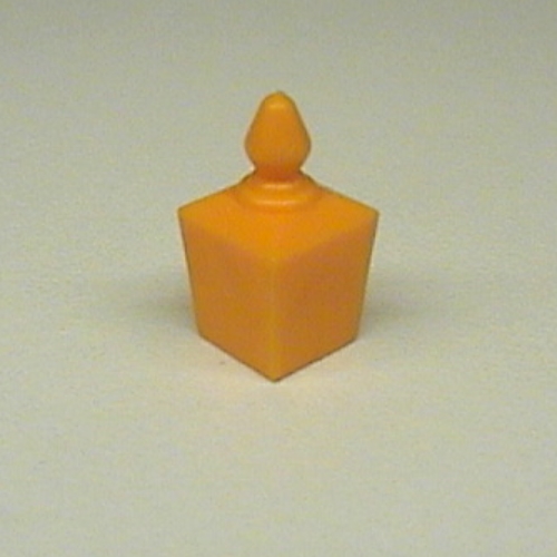 Belville / Scala, Equipment, Bottle Perfume with Square Base Mittelorange