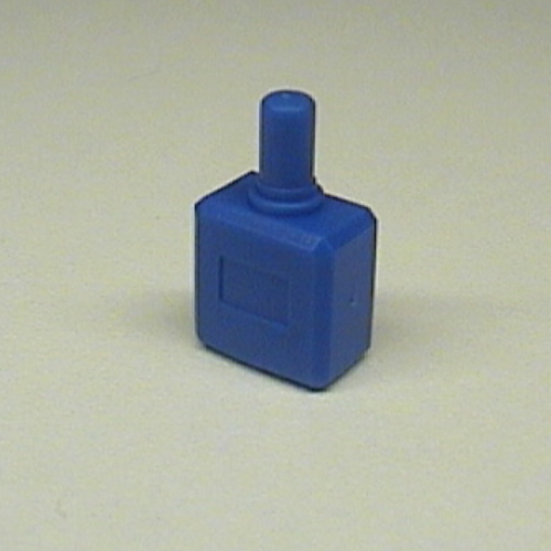 Belville / Scala, Equipment, Bottle Perfume with Rectangle Base Blue