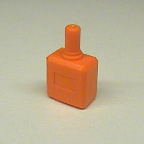 Belville / Scala, Equipment, Bottle Perfume with Rectangle Base Orange