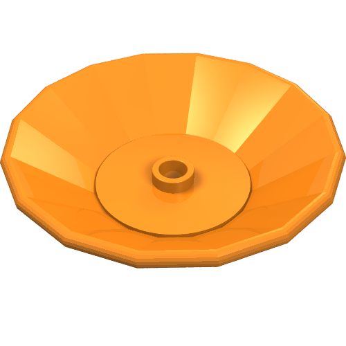 Dish 5 × 5 Orange