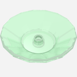Dish 5 × 5 Trans-Green