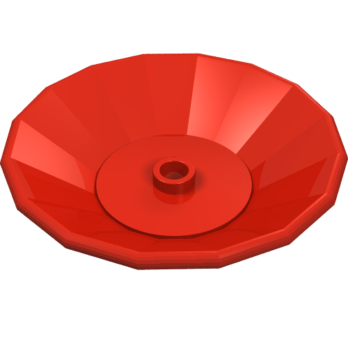 Dish 5 × 5 Red