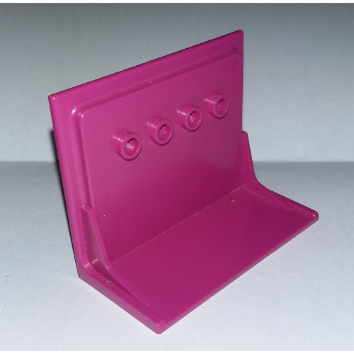Scala, Building, Wall Shelf 6 × 3 × 4 Magenta