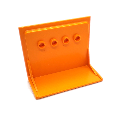 Scala, Building, Wall Shelf 6 × 3 × 4 Medium Orange