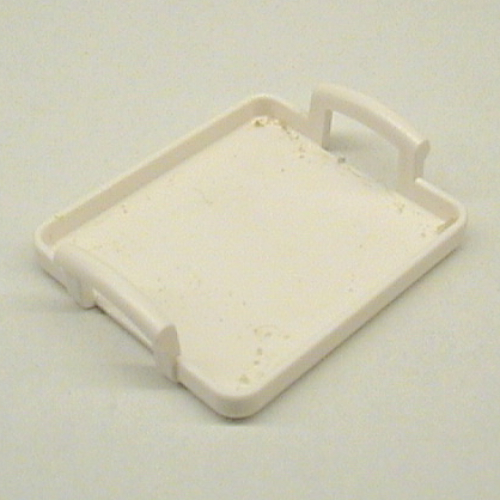 Belville / Scala, Equipment Tray with Handles 5 × 4 × 1 Salmon