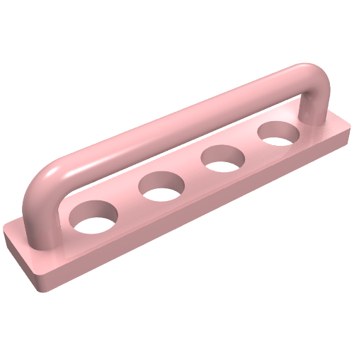Scala, Equipment, Towel Bar 1 × 5 Light Salmon
