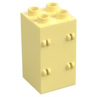 Duplo Bauwand 2 × 2 × 3 mit vier Scharnieren