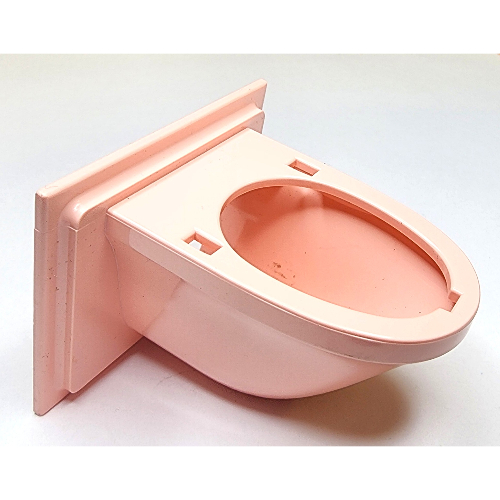 Scala, Equipment Toilet Bowl Light Salmon