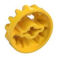 Technic Gear 14 Tooth Bevel with Axle Hole Gelb
