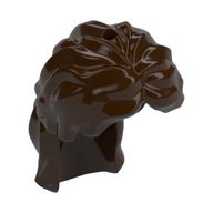 Hair Long Wavy, Ponytail Dark Brown