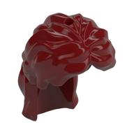 Hair Long Wavy, Ponytail Dark Red