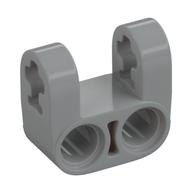 Technic Axle and Pin Connector Perpendicular Double Split [Reinforced] Hellblaugrau