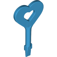 Tile Remover Key, Heart [DOTS] Dunkelazur
