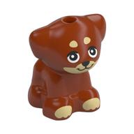 Animal, Dog Pup with White Spots, Mouth, Paws print (Aira)