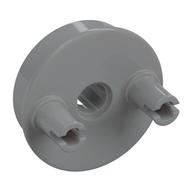 Rotation Joint Disc with 2 Pins Hellblaugrau