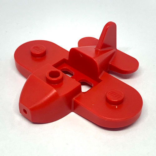 Minifig Hipwear, Plane with 1 Stud on Each Wing and Pin Hole on Front Rot