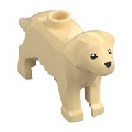 Animal, Dog, with Eyes and Nose Print Tan