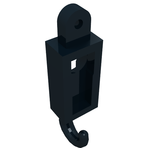 Crane Hook 1 × 4 × 1