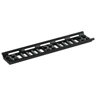 Ladder 16 × 2.5 with Three 2 × 2 Studs Black