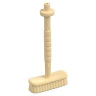 Duplo Equipment, Broom / Brush, Short Bristles Tan