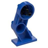 Mech Leg, Right, with Black Pin Blau