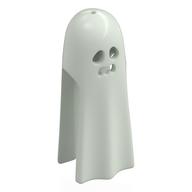 Costume Ghost Shroud, Open Mouth, Pin Hole Nachtleuchtend Weiß