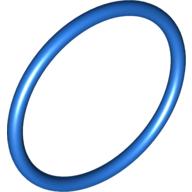 Rubber Belt Extra Large (Round Cross Section) - Approx. 7 × 7 Blue