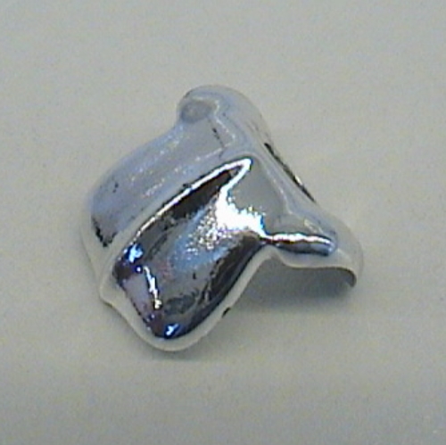 Minifig Neckwear Armour Breastplate Chrome Silver
