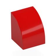 Brick Curved 1 × 1 Red