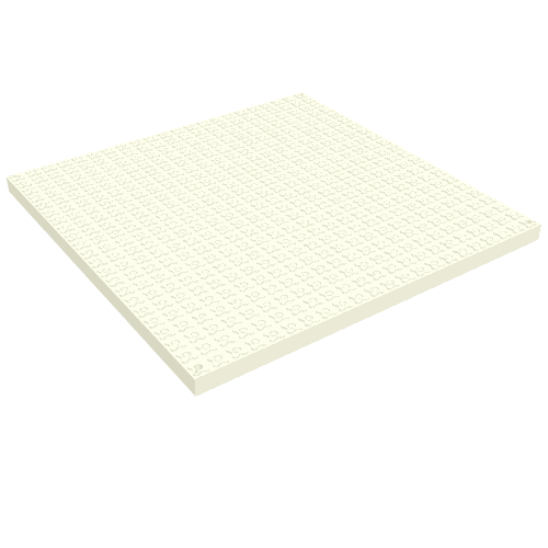 Scala, Baseplate 44 × 44 with 4 holes White
