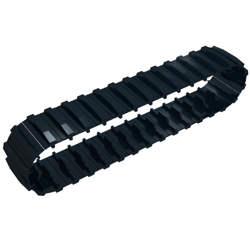 Tread Large, Technic [34 Links] Black