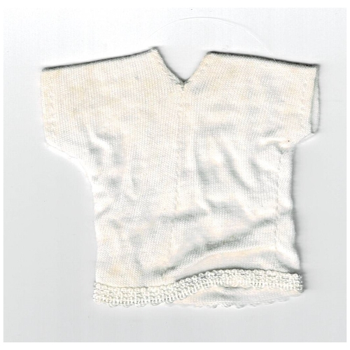 Scala, Shirt / Blouse with Short Sleeves and Bottom Trim Weiß
