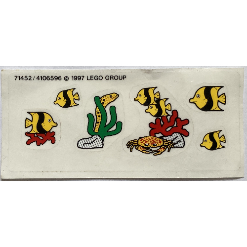 Stickerbogen 2 für Set 6560-1