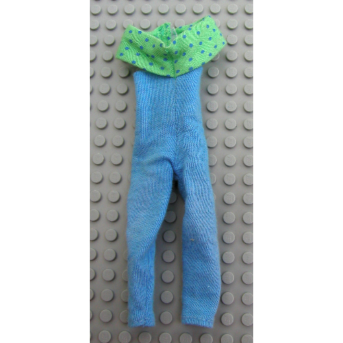 Scala, Jumpsuit with Green Lining Medium Blue