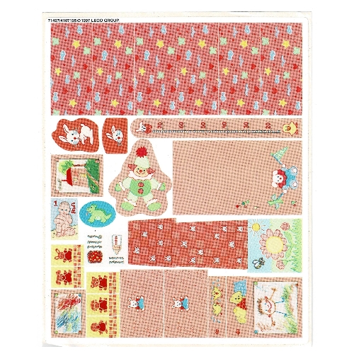 Sticker Sheet 1 for Set 3241-1 [No Color/Any Color]