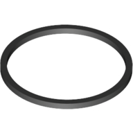 Rubber Band Small 13mm (Square Cross Section) Schwarz