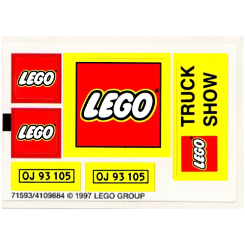Sticker Sheet for Set 2148-1 [No Color/Any Color]