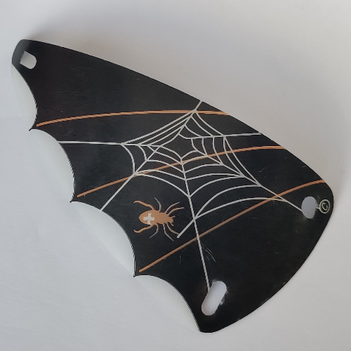 Sail, Triangular, 6 × 12 with Spider Web Print Transparent