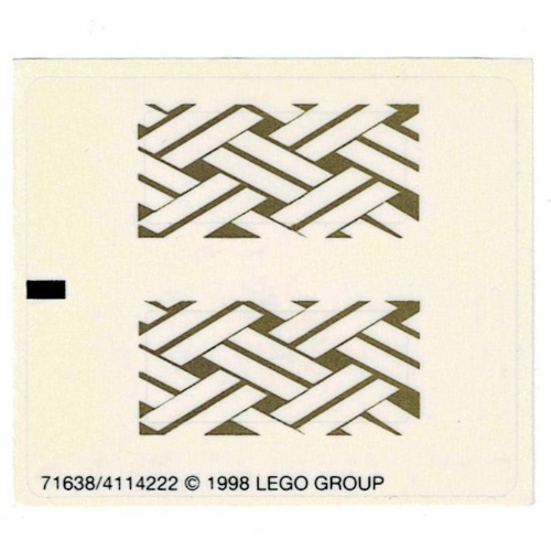 Sticker Sheet for Set 6033-1 [No Color/Any Color]