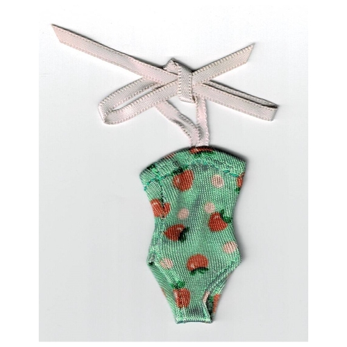 Scala, Swimsuit with Strawberries and Lemons Print Medium Green