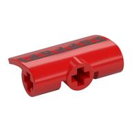 Technic Panel Fairing 2 × 3 × 1 with White 'Ferrari' print Red