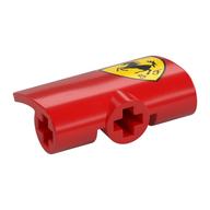 Technic Panel Fairing 2 × 3 × 1 with Ferrari Logo print Left Red