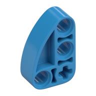 Technic Beam 2 × 3 L-Shape with Quarter Ellipse Thick Dark Azure