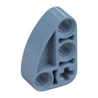Technic Beam 2 × 3 L-Shape with Quarter Ellipse Thick Sandblau